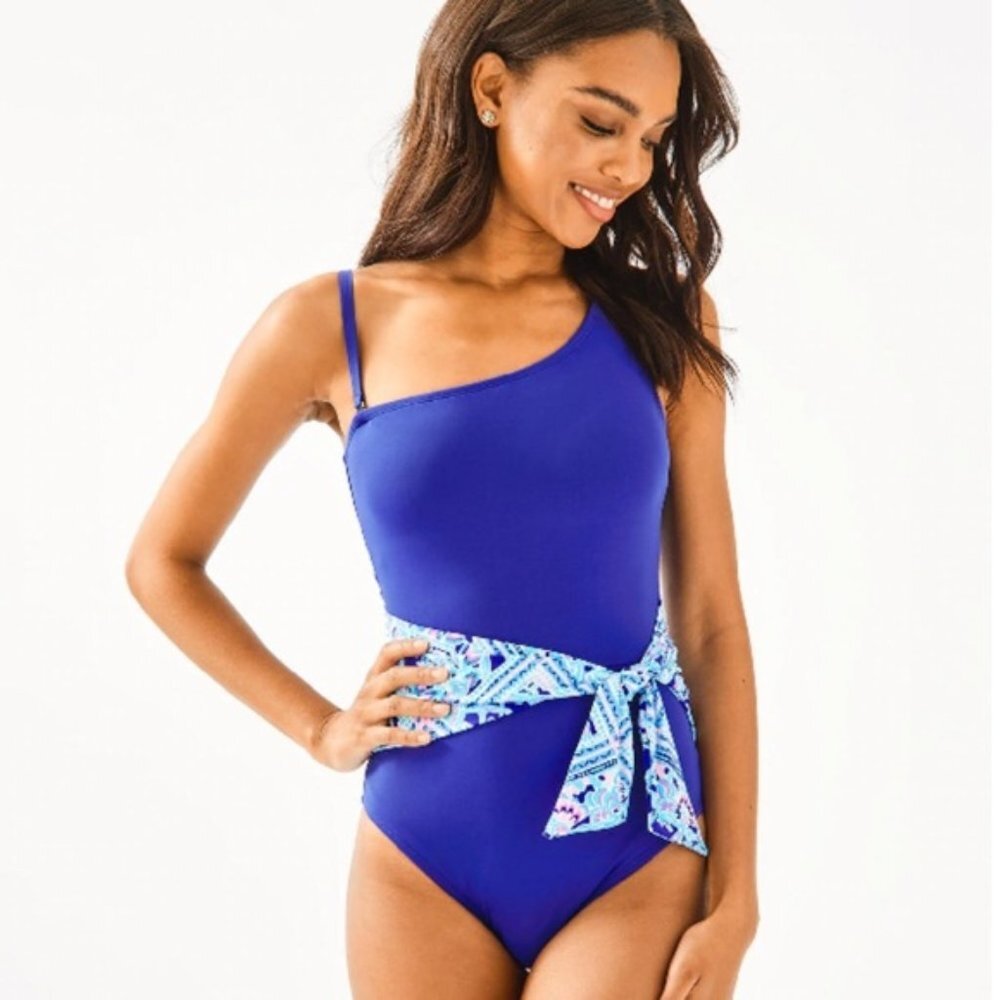 Lilly Pulitzer Natalya One-Piece Lapis Lazuli 2